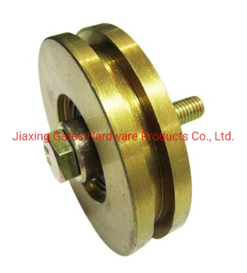 Zinc Plated U Y V H Groove Sliding Gate Metal Roller