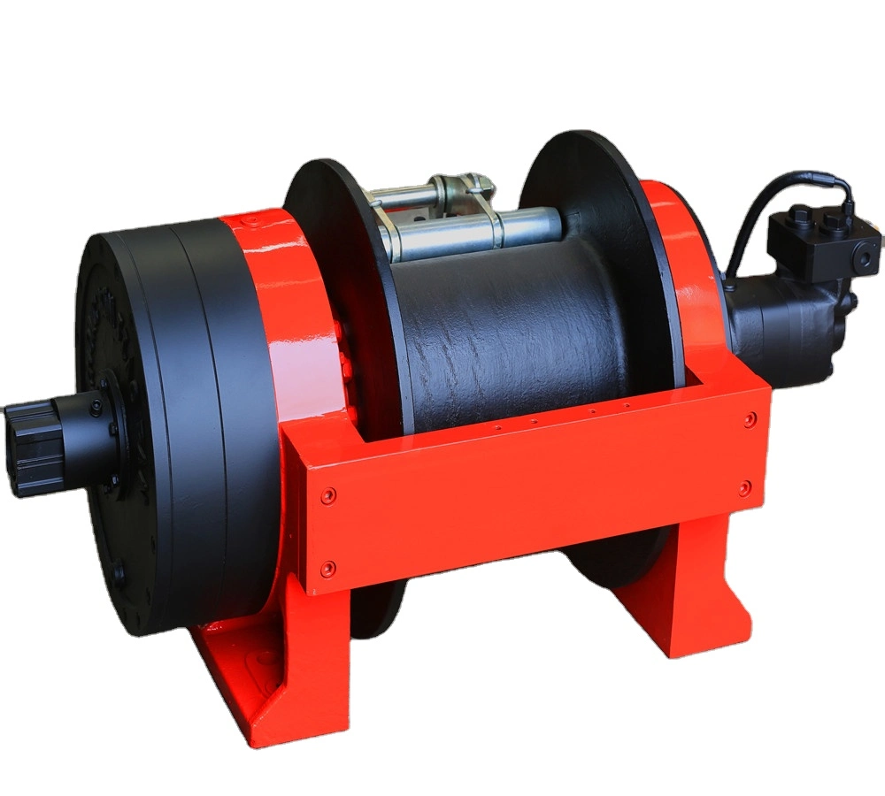 66000lbs 30tons Wrecker Winch Hydraulic Power Winch