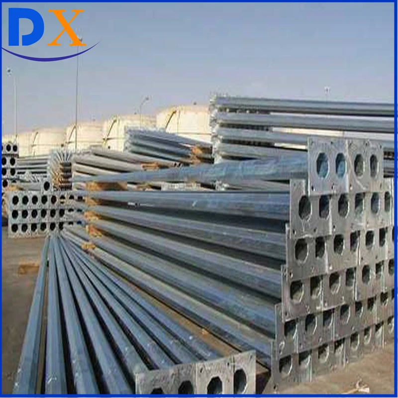 20FT/25FT/30FT/35FT/40FT Hot DIP Galvanized and Power Coating Steel Street Poles Used