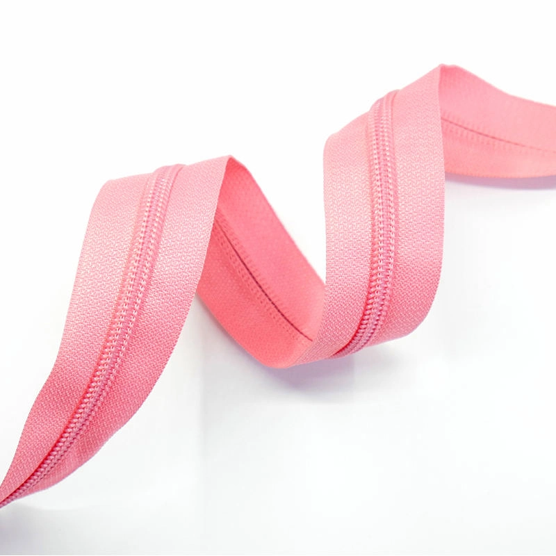 Manufacture 3# Open End Colorful Invisible Nylon Zipper for Garments Pants or Home Textile