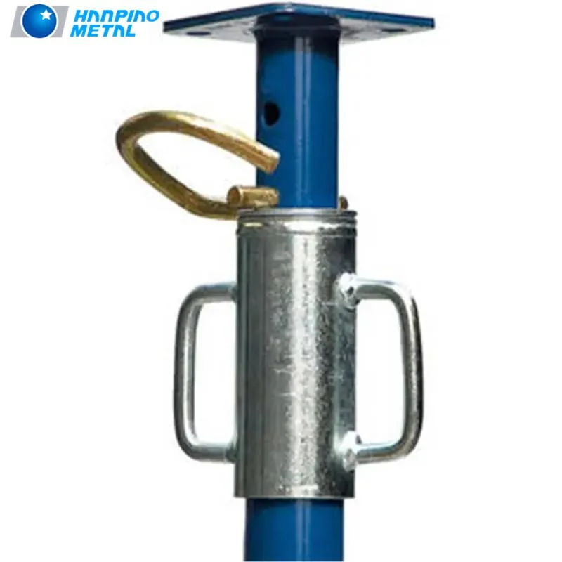 الفولاذ Workform Scaffold Metal Prop مجلفنة إغلاق قاعدة جاك لمدة مواد البناء