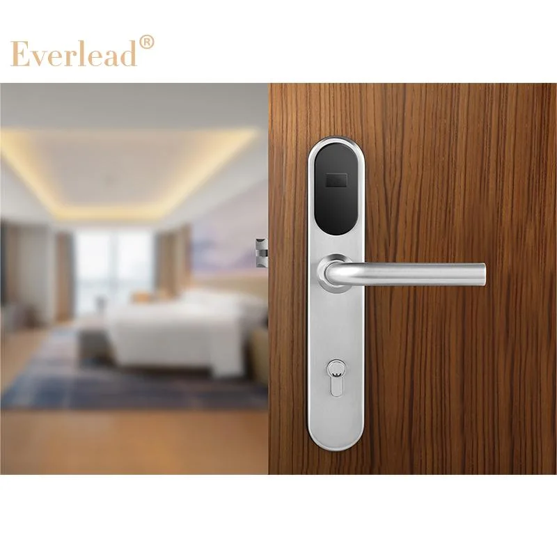 Electronic Mortise Hotel Door Lock Unlocked Via Card