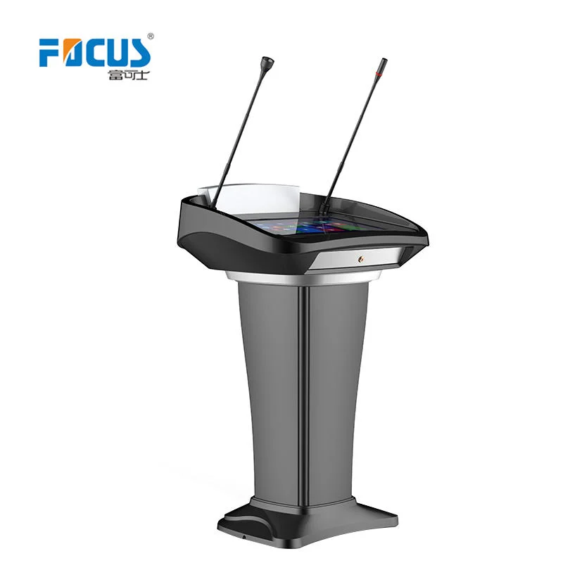 Church Classroom Meeting Room LED Light Microphone Computer Presentation Podium