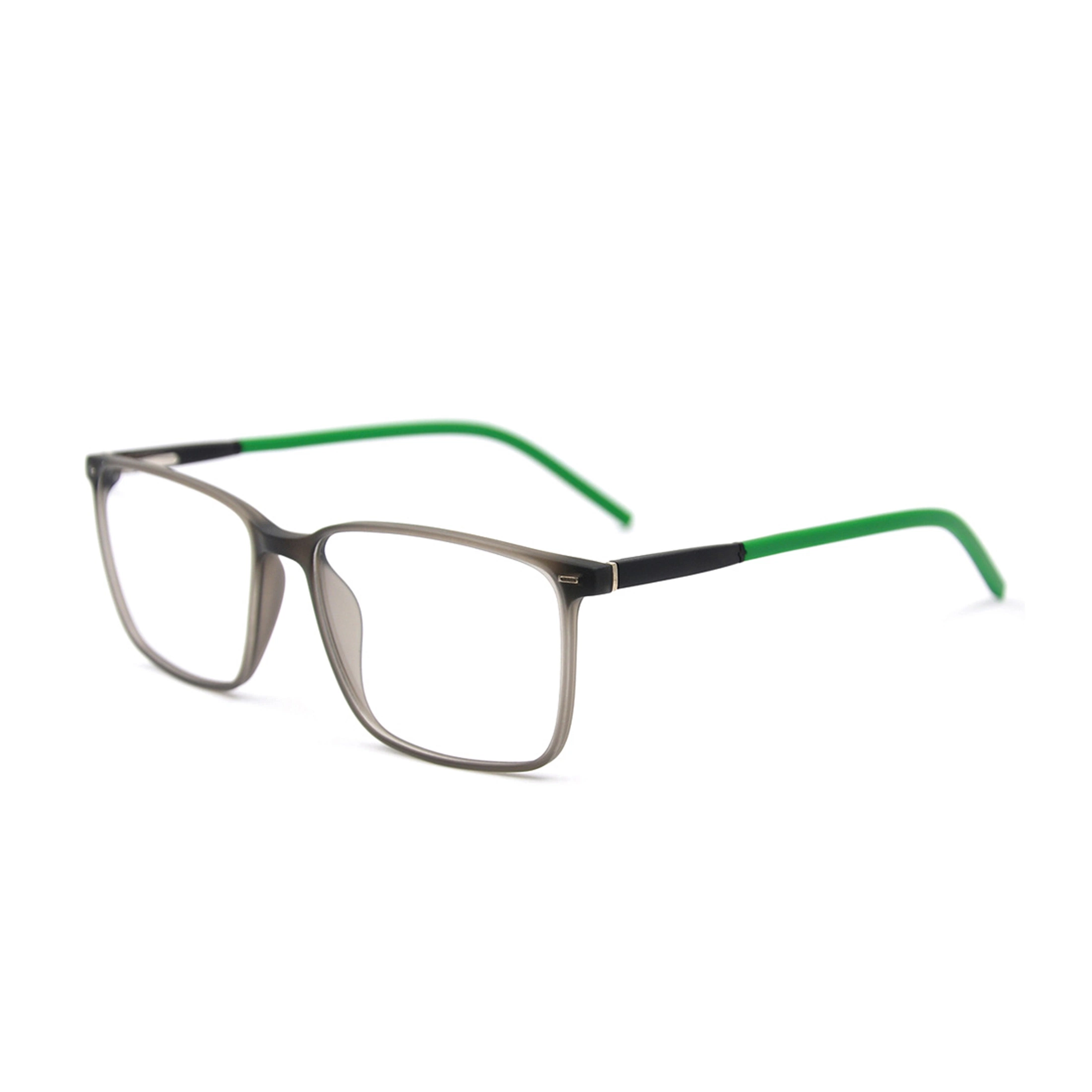 Unisex Simple Tr90 Square Eyeglasses Frame Metal Optical Reading Glasses Frames 2021
