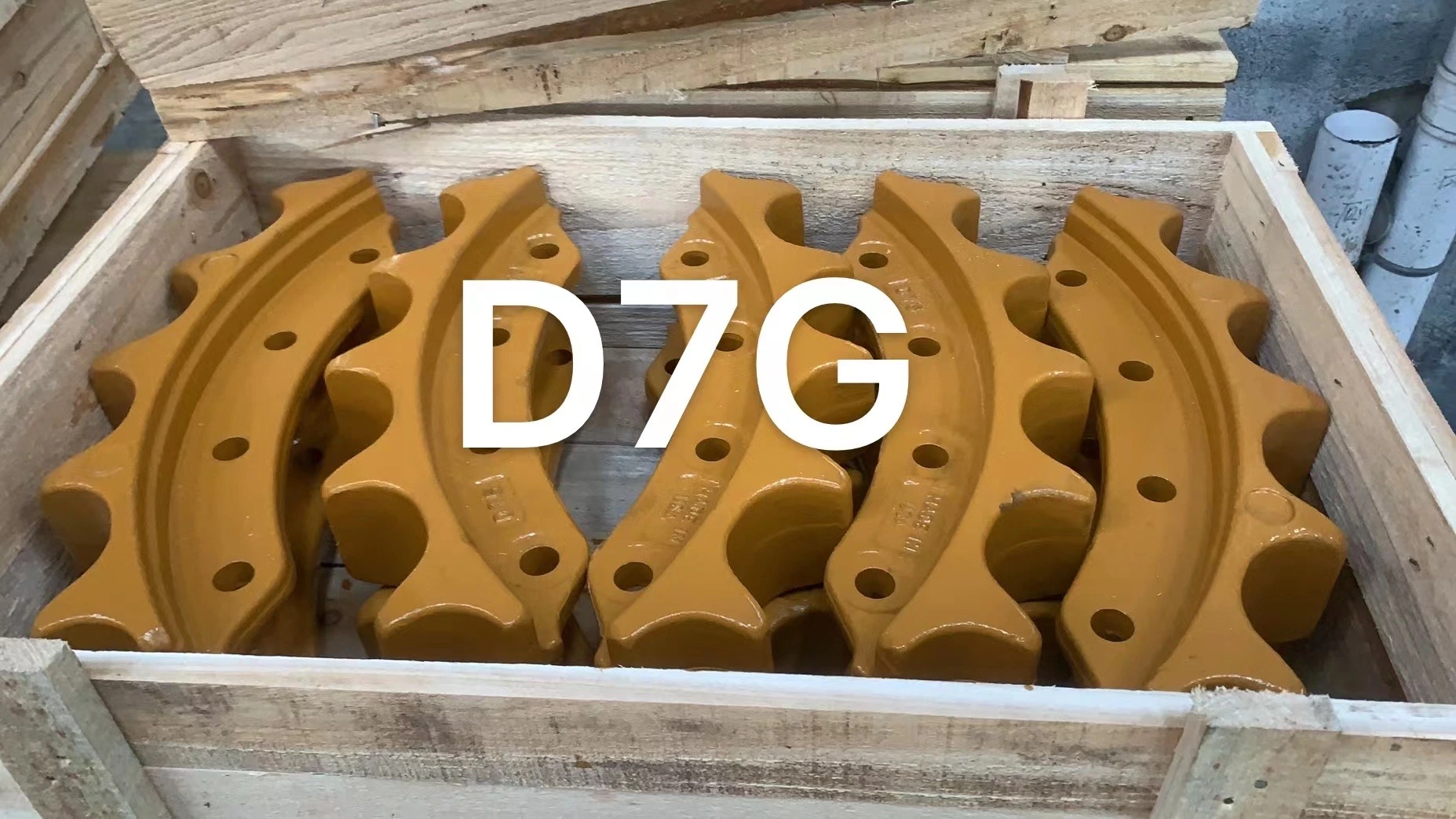 Excavadora de rueda dentada para las secciones del tren de rodaje Daweoo DH130	2108-1005