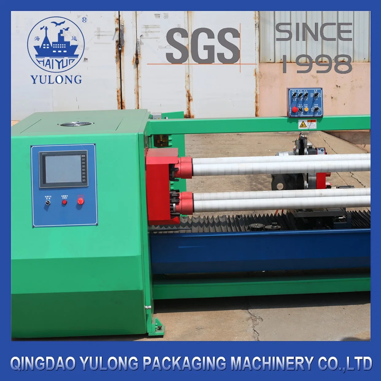 Automatic Adhesive Tape Paper Core Cutting Machine Apply to Slitting Machine