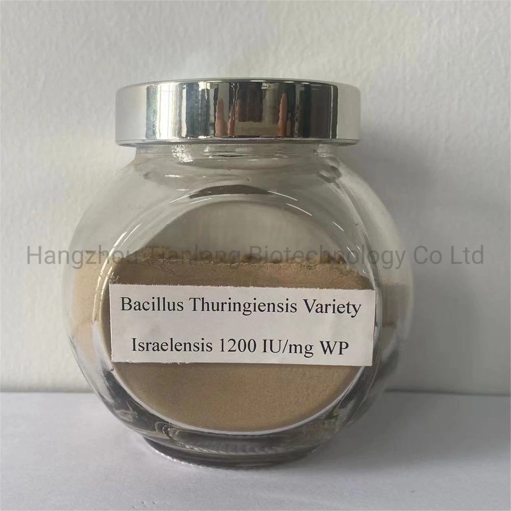 Excellent Quality Insecticide Bacillus Thuringiensis Variety Israelensis (Bti) 1200IU/mg WP