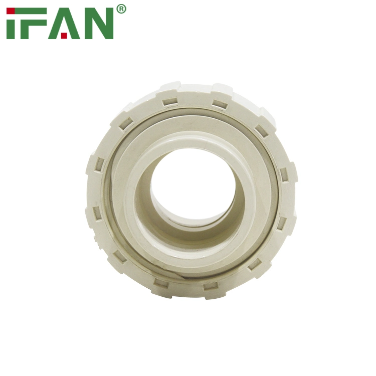 Ifanplus CPVC/PVC/UPVC Pipe and Fittings Manufacturer CPVC ASTM2846 1/2inch - 2inch Plastic Union