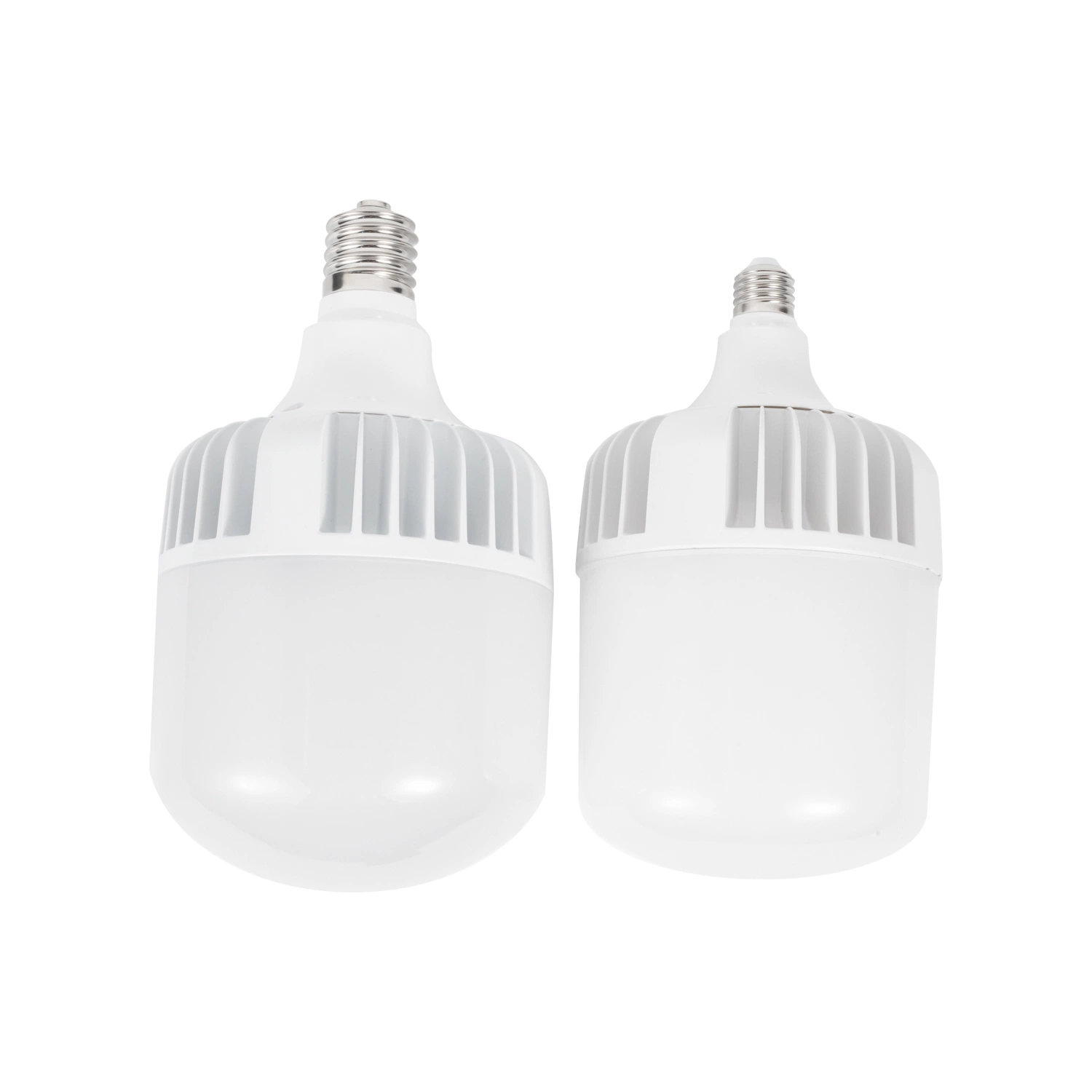 Lâmpada LED T de Alta Potência, Alta Luminosidade e Ampla Faixa de Tensão E27/B22 20W/30W/40W/50W/80W/100W, Economia de Energia, Feita de Alumínio Completo.