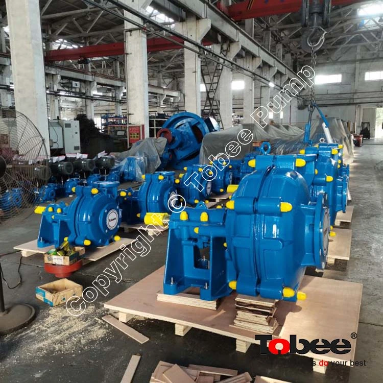 Tobee Cyclone Feed 8/6 Slurry Pump for Iron Ore Concentrate and Stock Pump