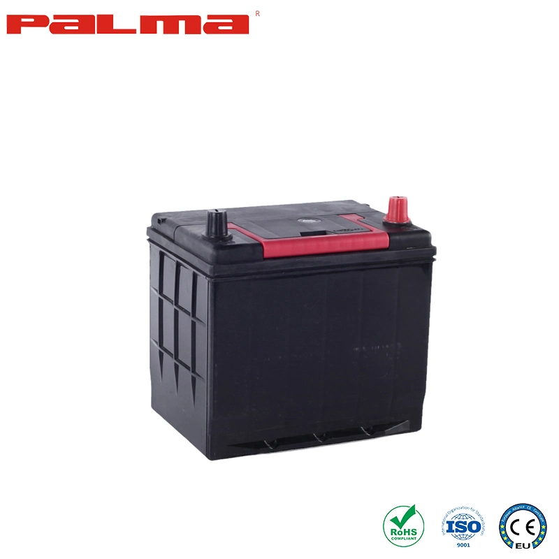 Palma de la batería de auto China fábrica Mf DIN55044 Batería Recargable de plomo ácido de batería de coche Mf para automoción