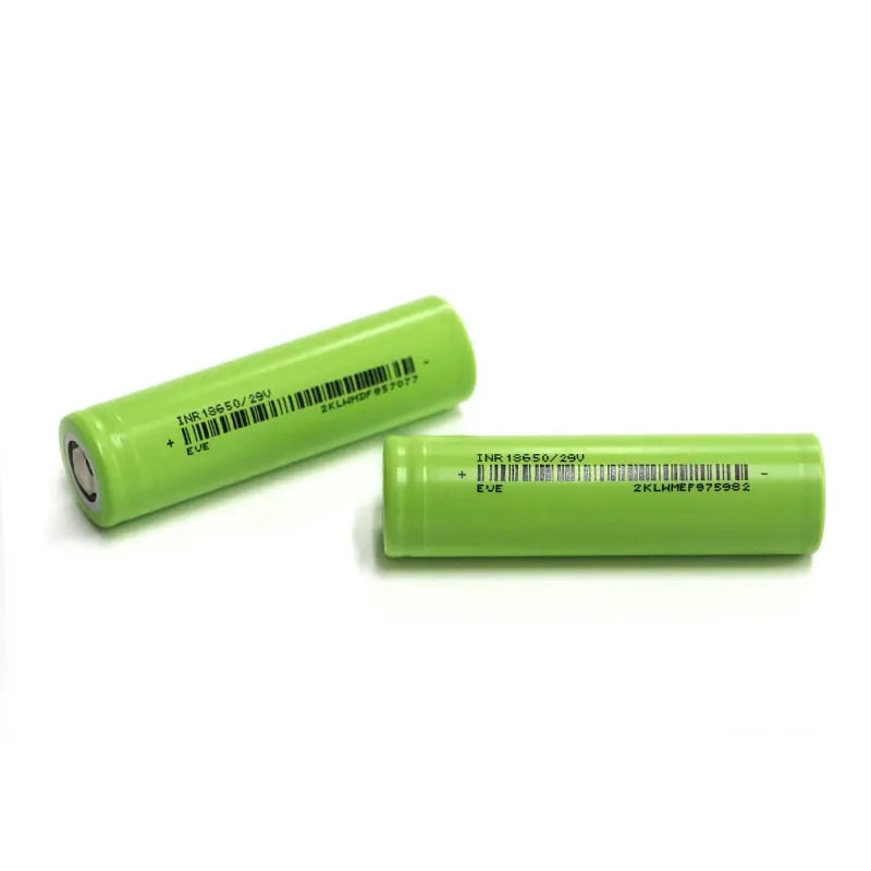 1500mAh 2250mAh 2550mAh 2850mAh Lithium Model Battery Cell 3.7V 18650 Cylindrical LiFePO4 Battery for Electric Bike