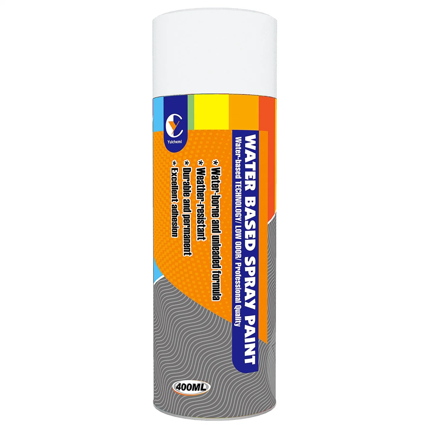Customized Low Odor Non Toxic 400ml Water-Based Aerosol Paint
