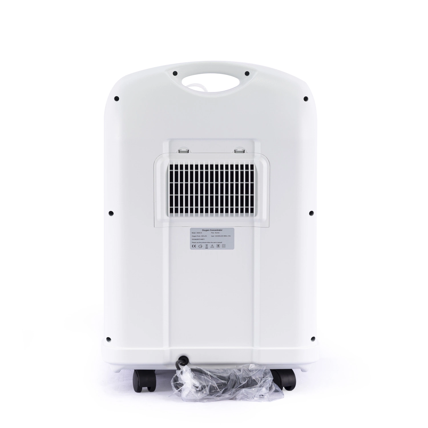 CE Approved Portable Oxygen Machine, 5L Ventilator with LCD Display for Physical Therapy Ksoc-5