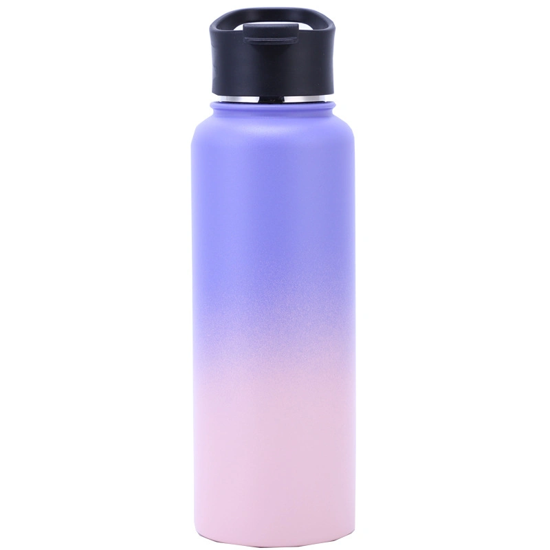 Wholesale/Supplier Vacuum Flask Water Bottle 40oz Stainless Steel Custom Logo with Straw and Handle Lids