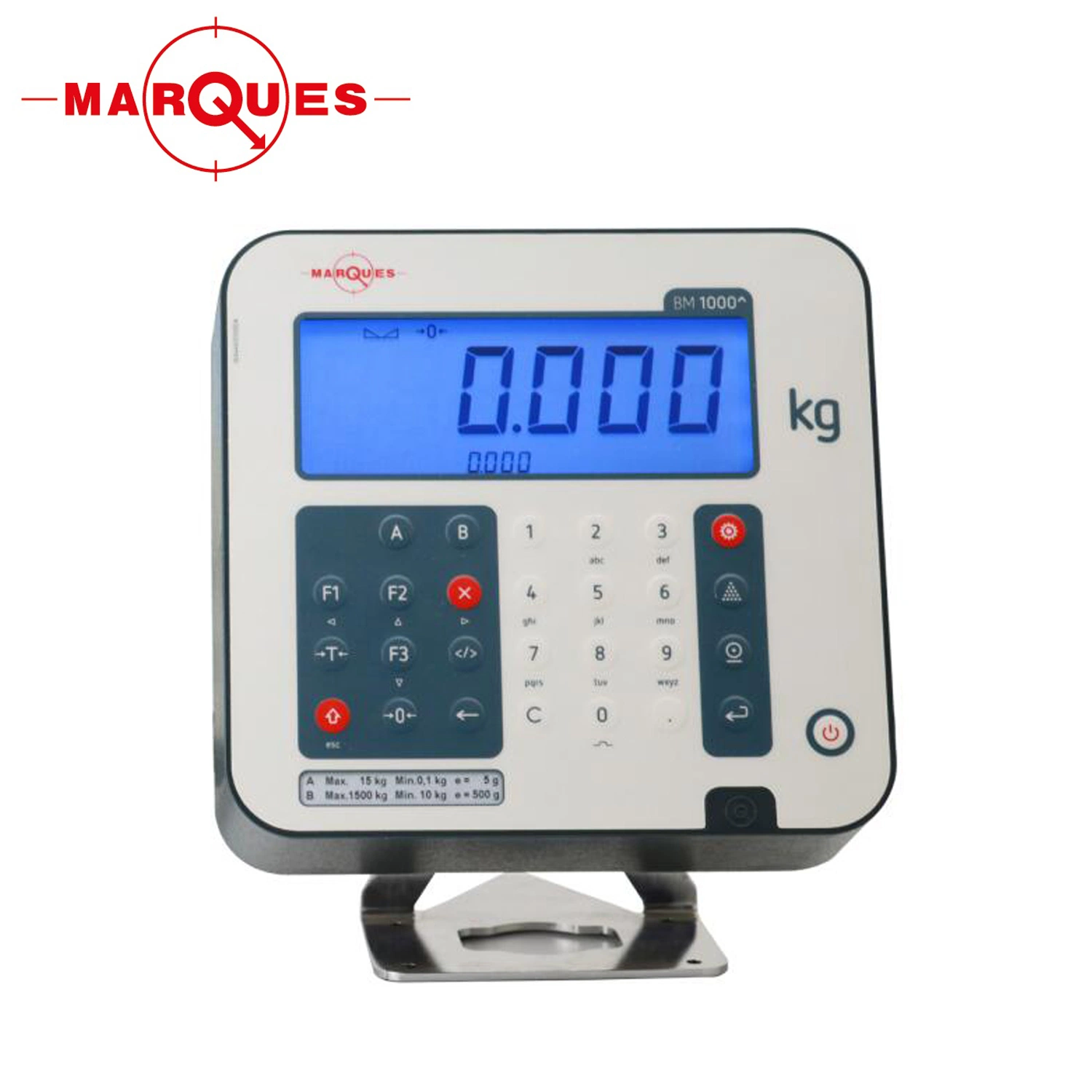 Marques China OIML Approved Load Cell Sensor Weighing Indicator Connect with Two Platforms