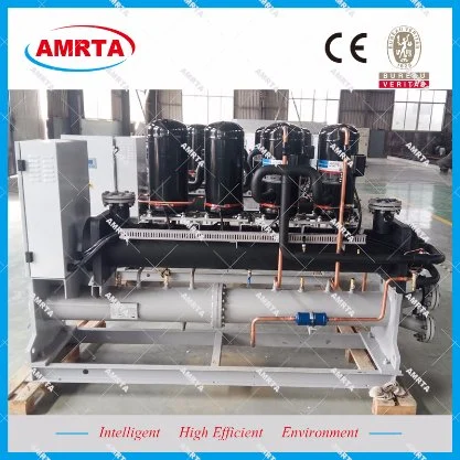 Water Cooled Scroll Chiller for Resident Hotel Central Air Conditioner