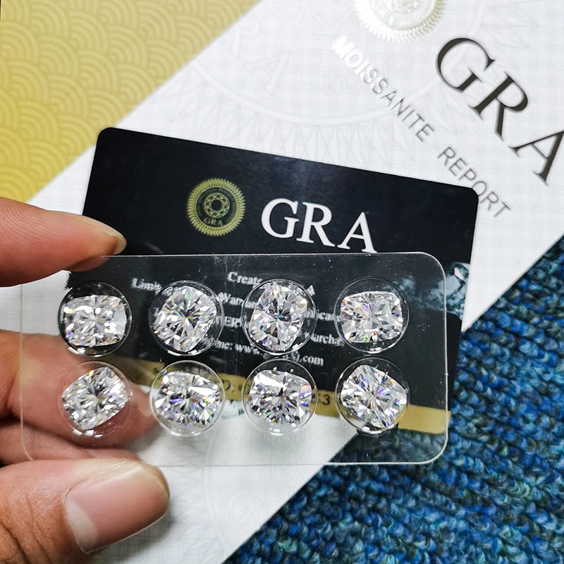 Moissanite Shaped 5~16mm D Color to G Color Any Custom Shape for Jewelry Making Moissanite Loose Stone for Provence