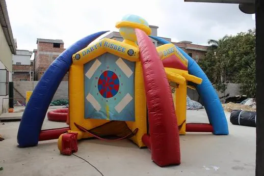 6 in 1 Inflatable Sport Combo Game for Baseball and Darts Game