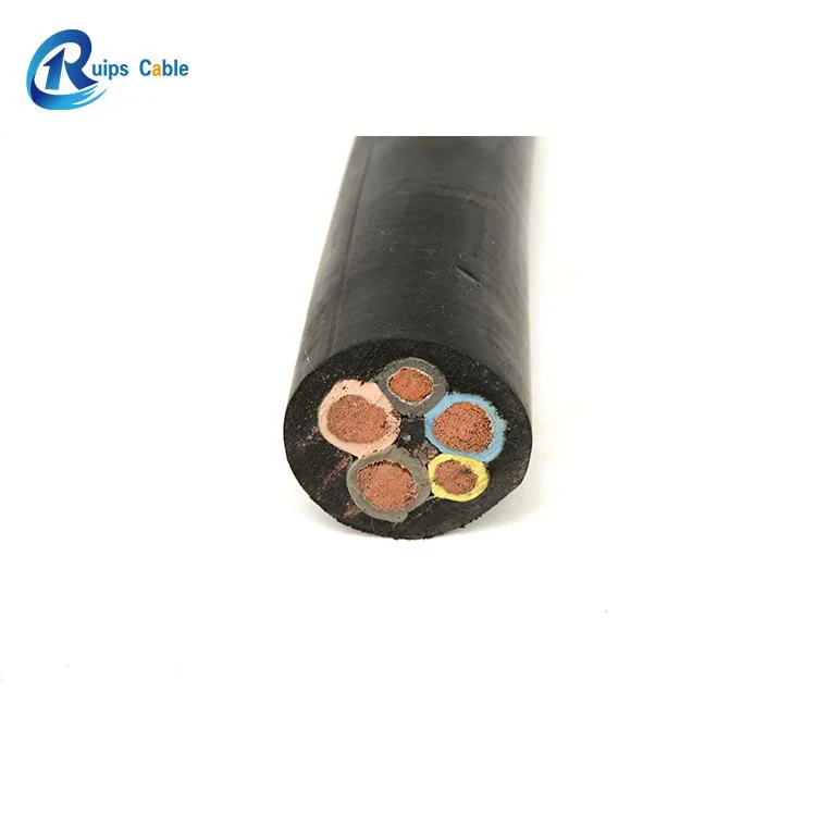 H07bn4-F/638tq/ 6383tq Wind 90 Epr Insulated Pcp Sheathed Rubber Flexible Copper Conductor Electric Power Wind Cable BS 7919