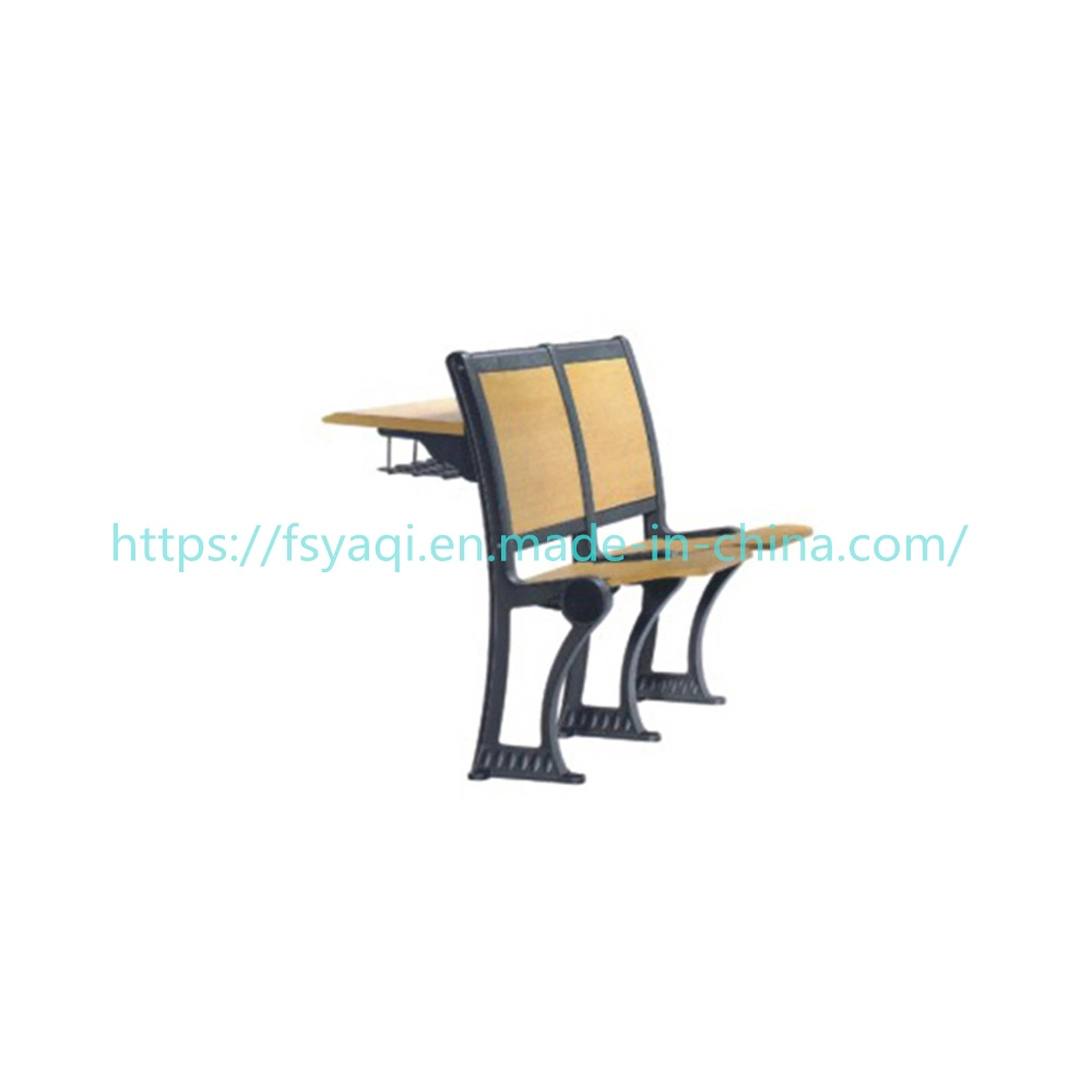 High School Classroom Trapezoid Shape Table College University Furniture Manufacturers Conjunto de cadeira e mesa de trabalho para estudantes (YA-X011A)