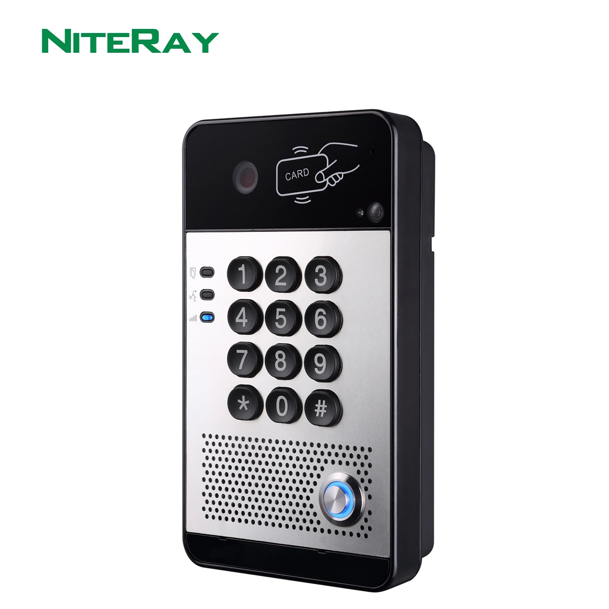 Smart Card Door Access Control Waterproof Design Door Phone with Touch Keypad