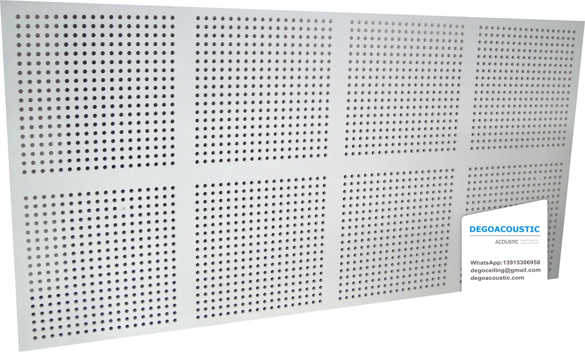 Top Quality PVC Laminated Gypsum Board/Perforated Gypusm Ceiling