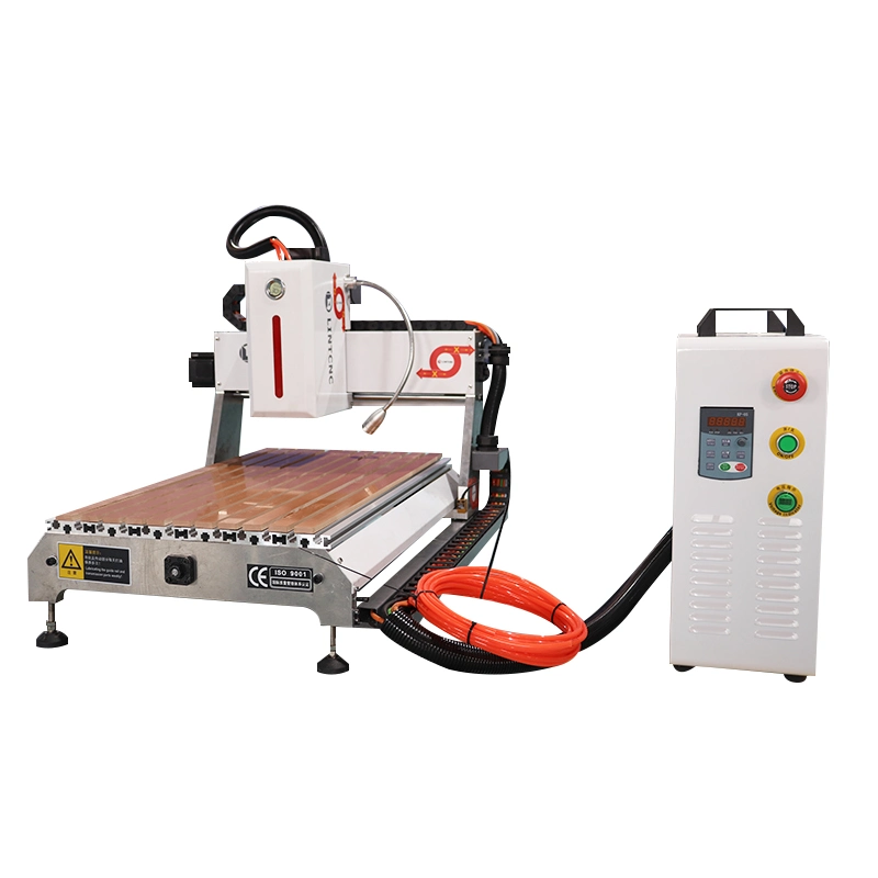 600X400X100mm 800W Hobby 3D CNC Machine Wood Router Lt-6040e 3030 with Mach3 Control System