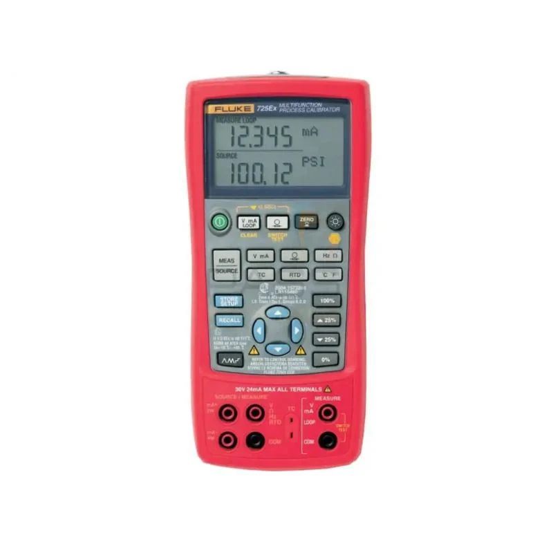 Fluke 725ex Intrinsically Safe Multifunction Process Calibrator