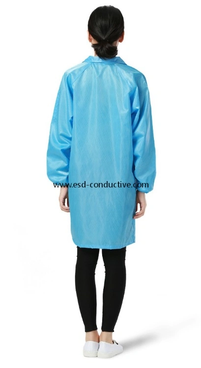 Clean-Room Antistatic Clothes ESD Polyester Garment