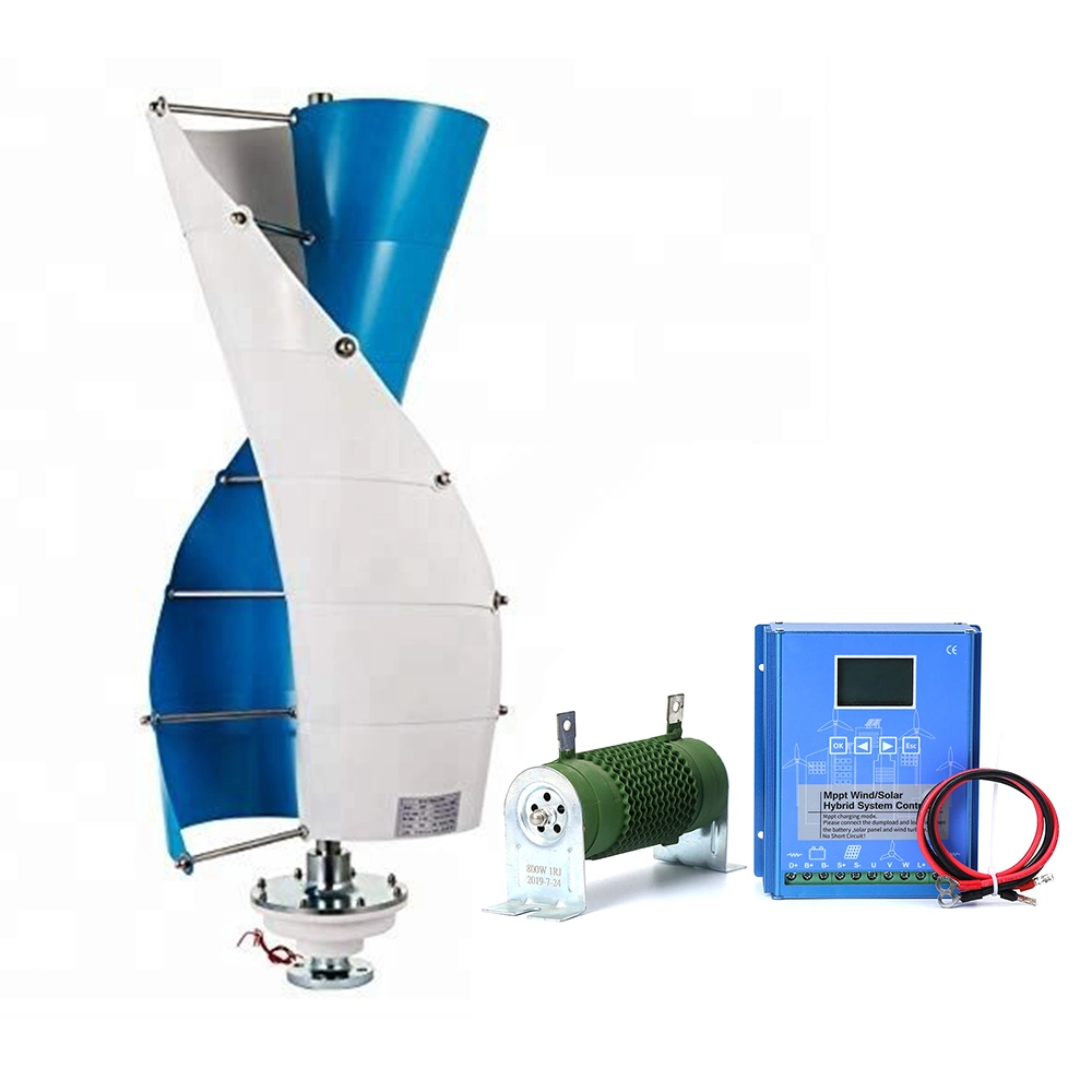 Micro Helix Household 1000W Vertical Wind Turbine Generator