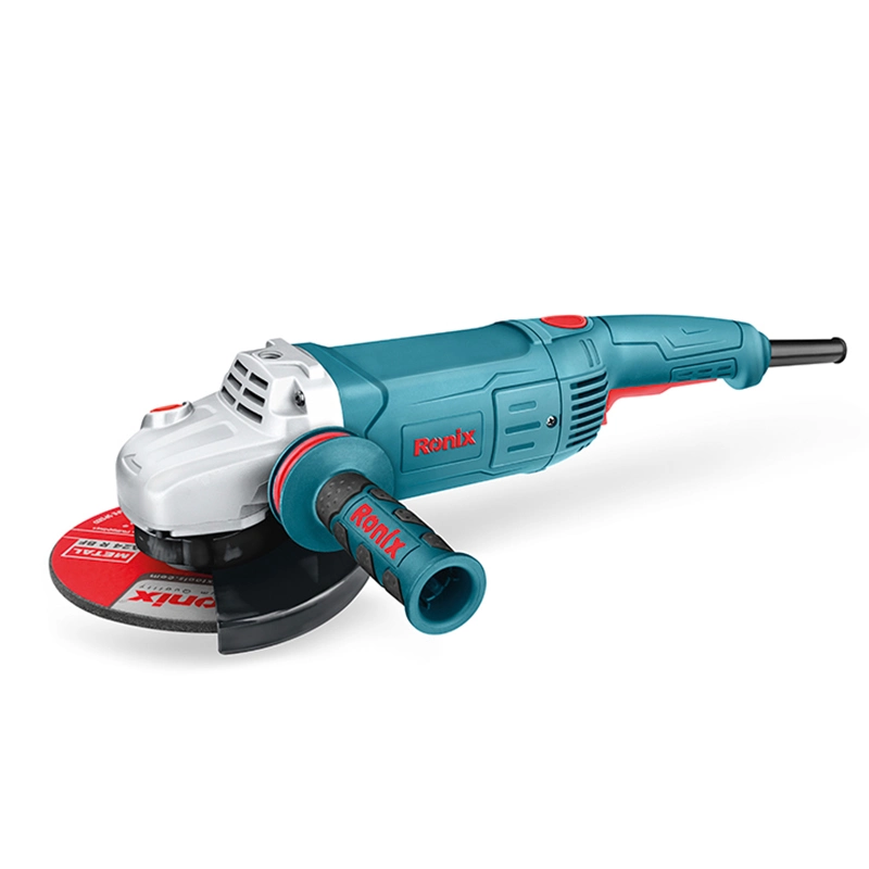 Modèle Grindder Ronix Big 3231 Power Tools câblé électrique disque meuleuse d'angle de 180mm