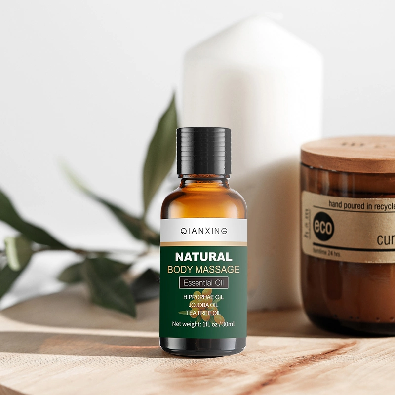 Natural Herbal relaxar Tea Tree Body Massagem óleo essencial para SPA