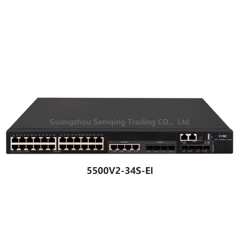 LS-5500V2-28c - Interruptor de rede Ethernet do comutador de rede Mainnet da EI