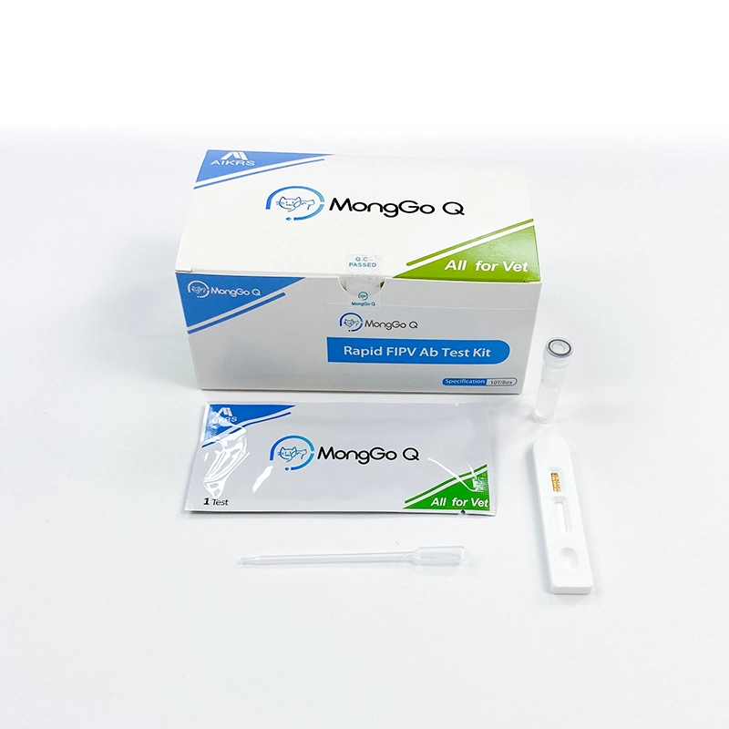 Veterinary Rapid Quantitative Antigen Feline Infectious Peritonitis Fipv Test with 10 Packings