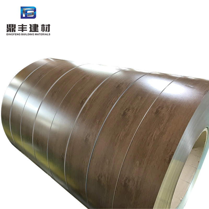 Chine Revêtement de couleur en bois Bande d'aluminium perforée personnalisée Volet roulant