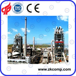 Cement Production Line with The Dcs Central Control System