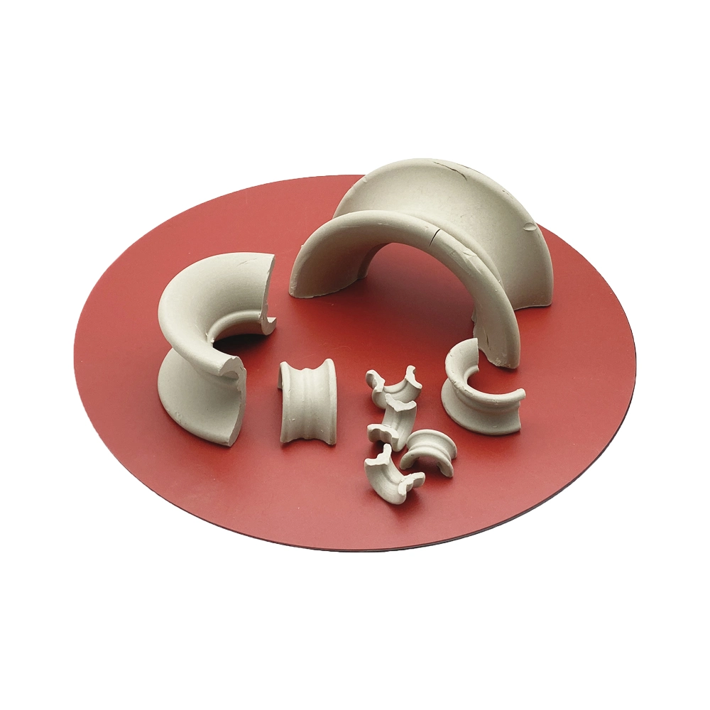 Ceramic Saddle Packing Ceramic Saddles Ring for Crubber Tower