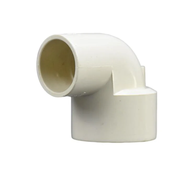 China Manufacture Plumbing Fittings Water Supply ASTM D2846 90 Deg Female Elbow with Copper Thread