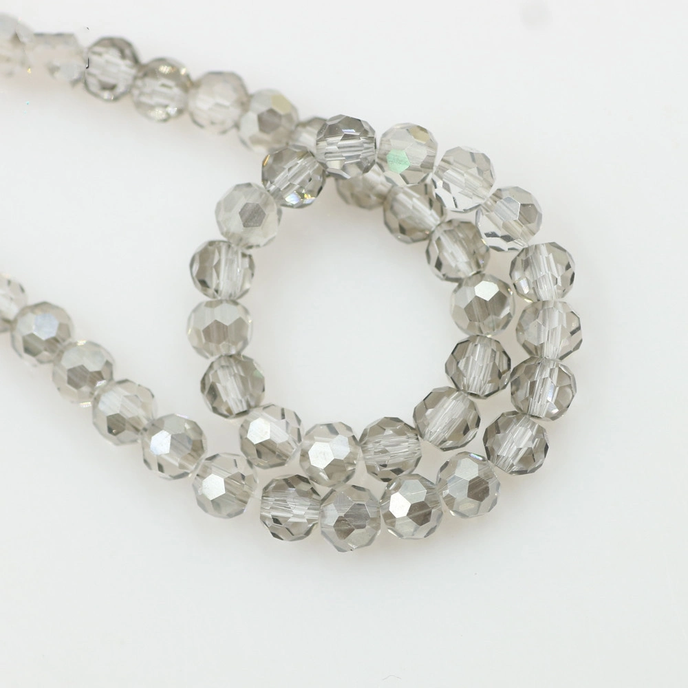 Les perles de verre en cristal Electroplated Fantasy 32 auxquels sont confrontés les perles de la terre