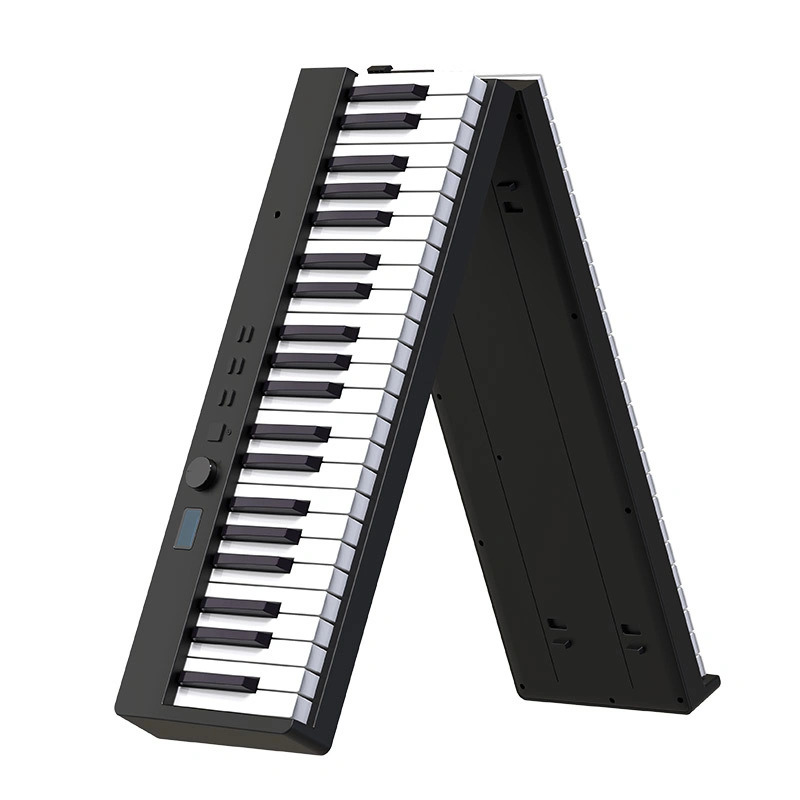 Middleford Factory Direct 88 Keys Portable Intelligent Tطيّ البيانو الالكترونية جهاز بيانو آلة الراغن المنزلي المحترف للبالغين