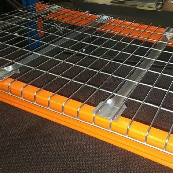 Warehouse Flared Welded Galvanized Steel Metal Storage Wire Mesh Decking for Pallet Racking