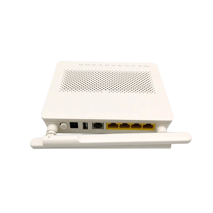 Neu Ankunfts HK725 GPON ONU ont Router 1 POTS + 1 Ge + 3 Fe + 2,4G Wi-Fi-Glasfaser Ausrüstung