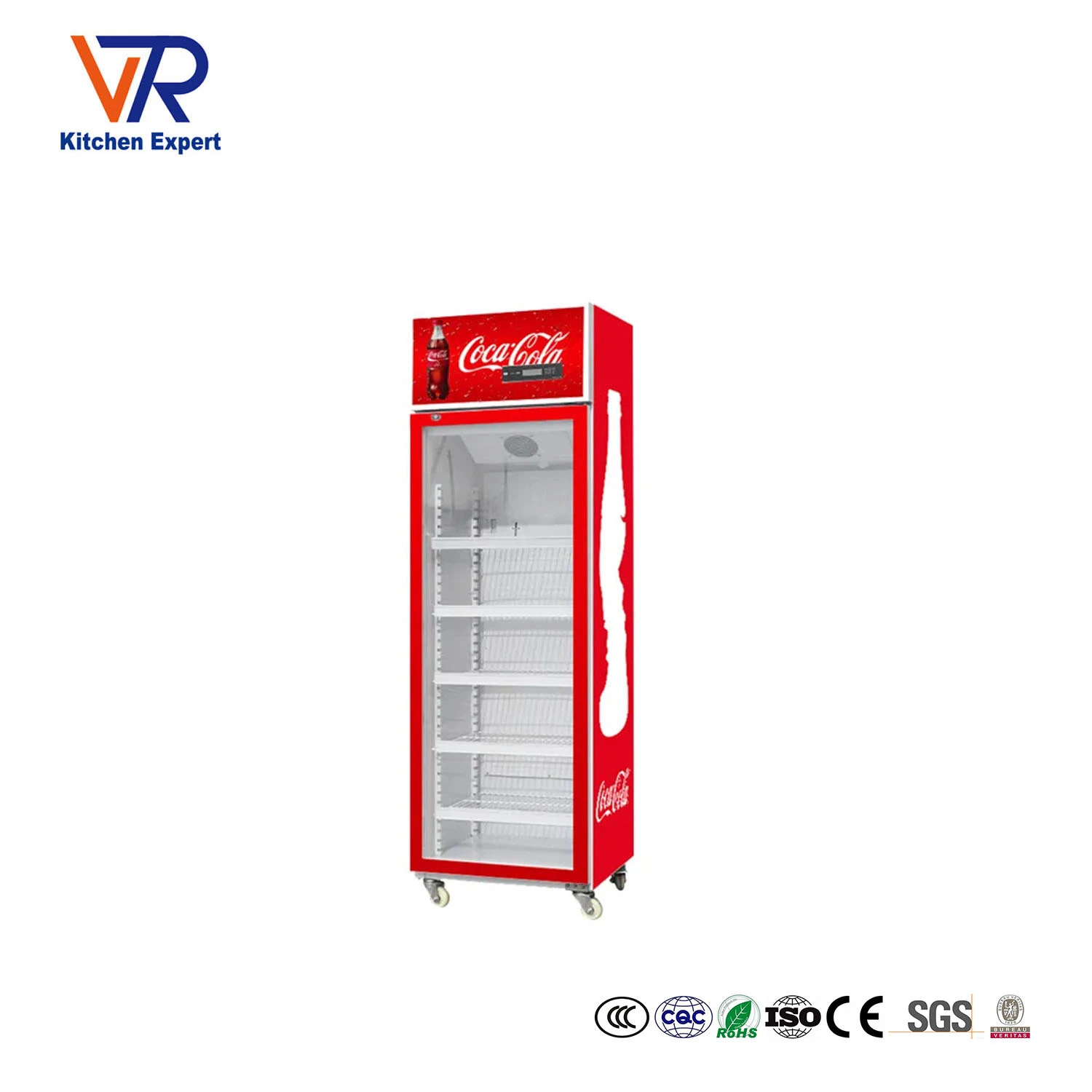 Qingdao Victorrefrigerator pantalla Nacional de vidrio Coke nevera pantalla refrigerador Chiller Nevera