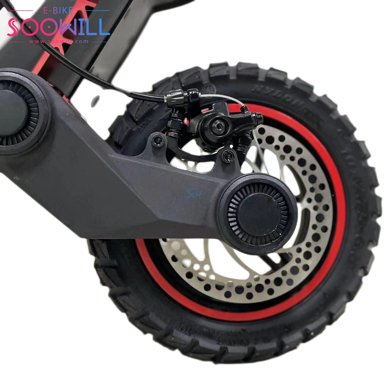 Black Commute Cargo 2 Wheel Rear Motor Electric Bike 800W with CE Certificate