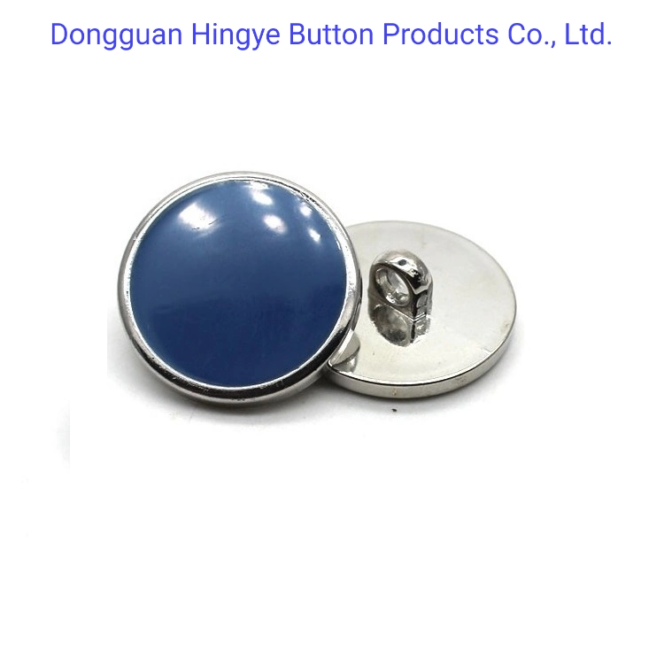 Plastic ABS Enamelled Shank Foot Button