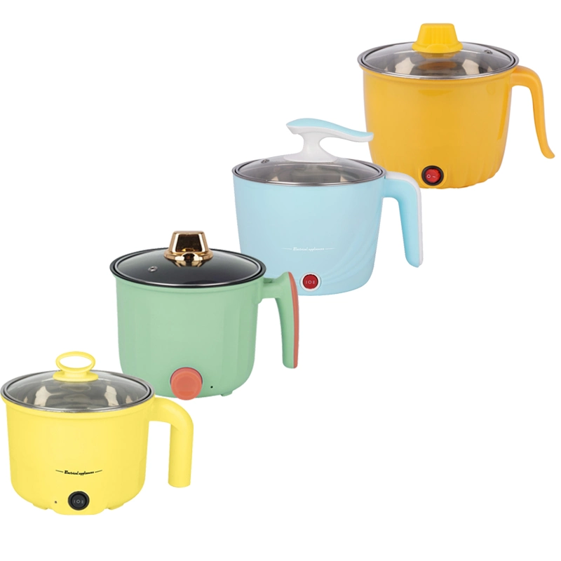 Petits appareils de cuisine National Electric en acier inoxydable antiadhésif Cuiseur électrique automatique Pot multi-cuisinières Mini cuiseur de voyage Poêle.