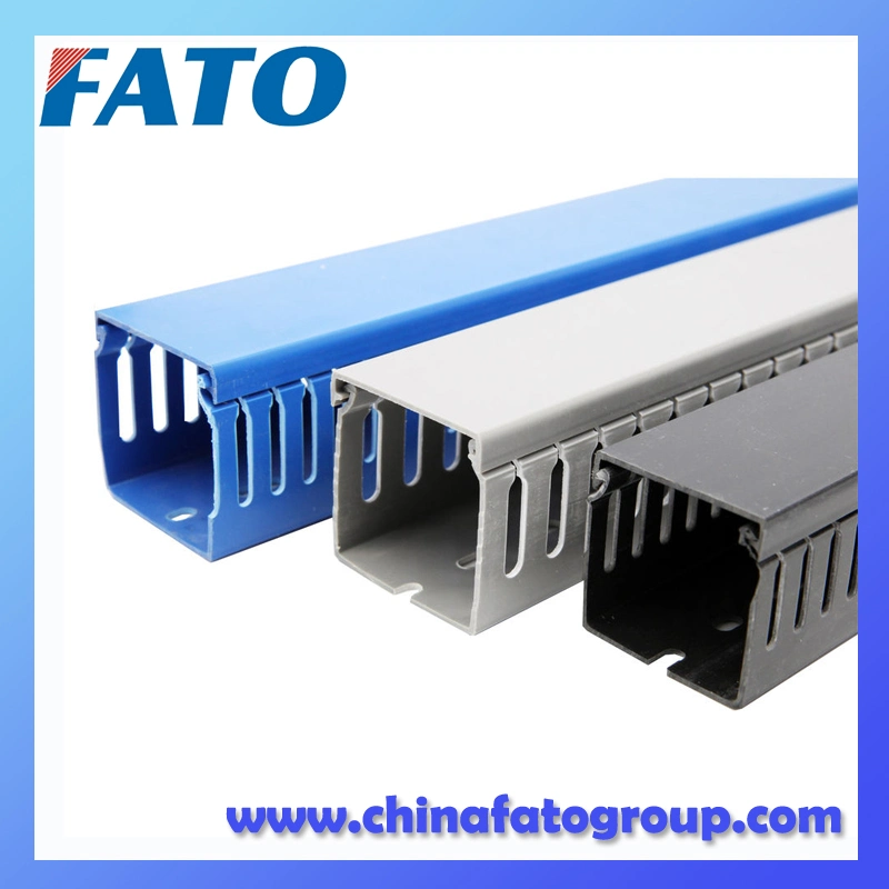 High quality/High cost performance  Square Wiring Cable Duct PVC Trunking