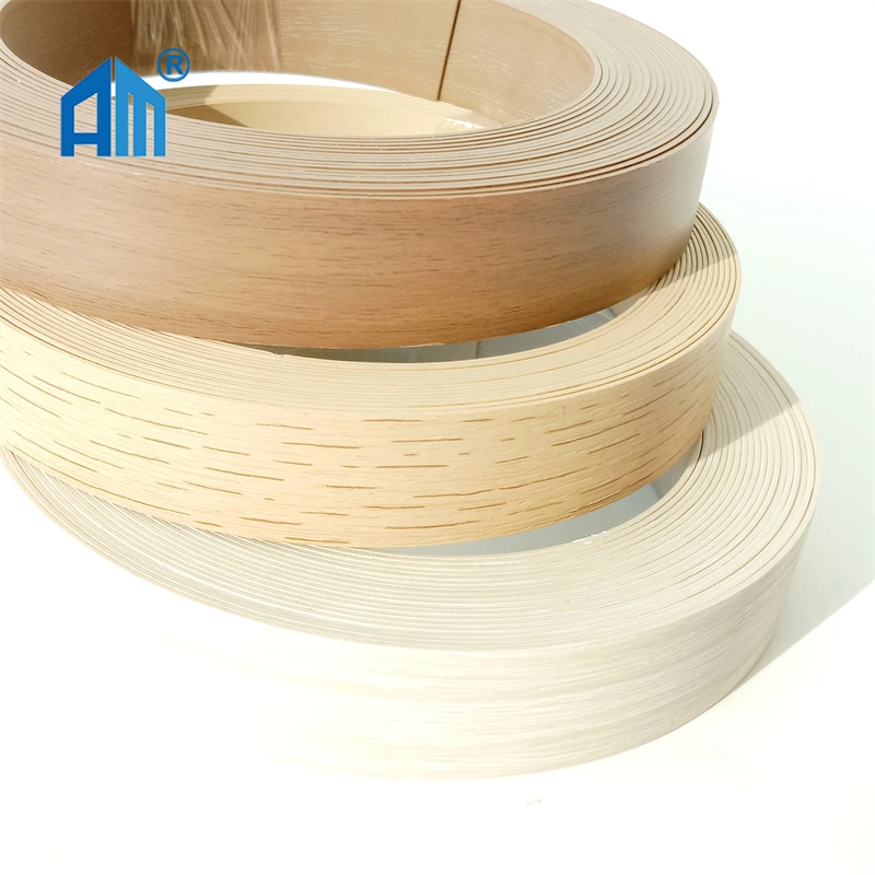 Hot Sales 1mm High quality/High cost performance  Woodgrain Furniture PVC Edge Banding