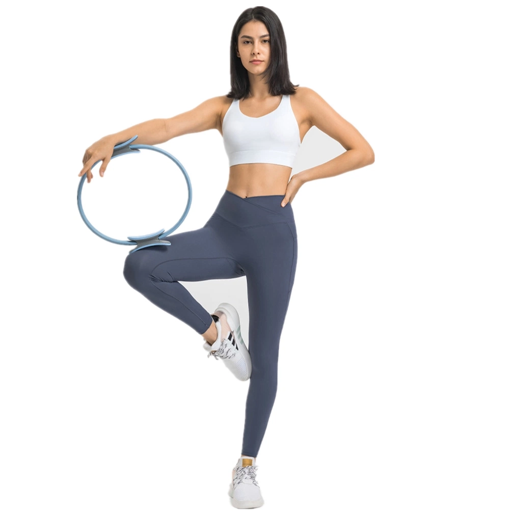 Mayorista/Proveedor Activewear Xsunwing personalizado de nylon spandex con cintura alta Legging de desgaste de un gimnasio deportivo la ejecución de pantalones de yoga polainas ropa de mujer